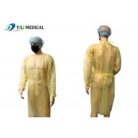 China 16-45gsm Protective Isolation Gown Disposable Multicolor Medical Grade factory