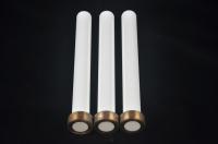 China High Hardness Zirconia Ceramic Rod , White Ceramic Sharpening Rod 6g / Cm3 Density factory