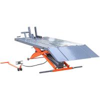 China Scissor Pneumatic 1000lbs CE Motorcycle Lift Bench for sale