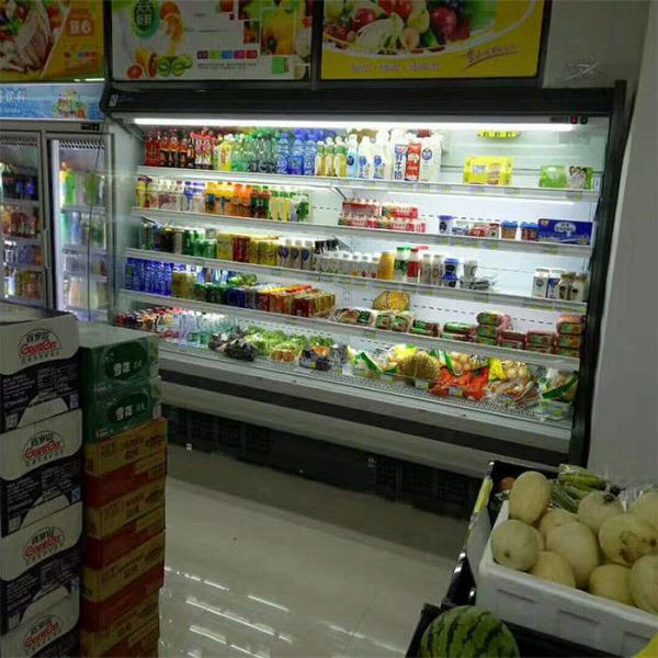 Quality 2M 1896W Supermarket Refrigeration Equipments For Fruit for sale