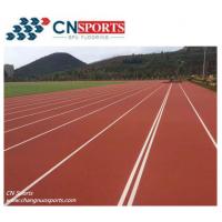China Anti UV Outdoor Athletic Rubber Running Track Flooring factory