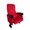 China Luxury Home Theater Seating , Media Room Chairs Contoured Seat Cushion factory