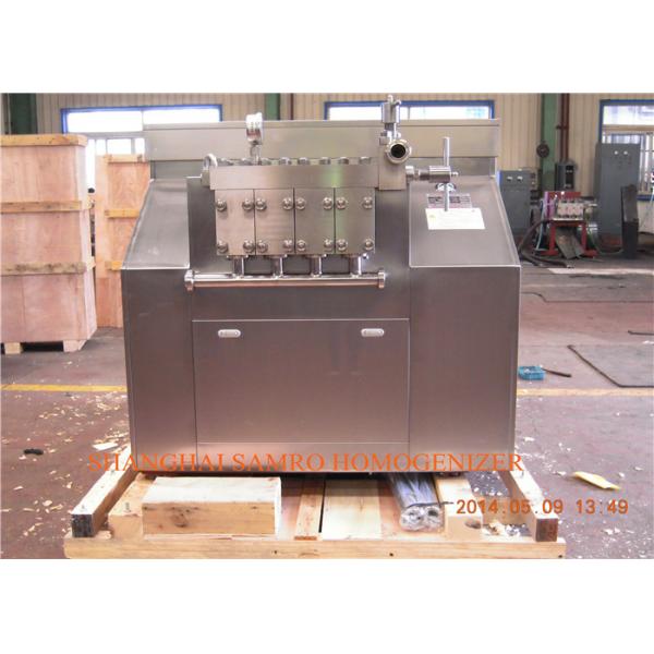 Quality Processing Line Type Ice Cream Homogenizer material contact part SS316 for sale