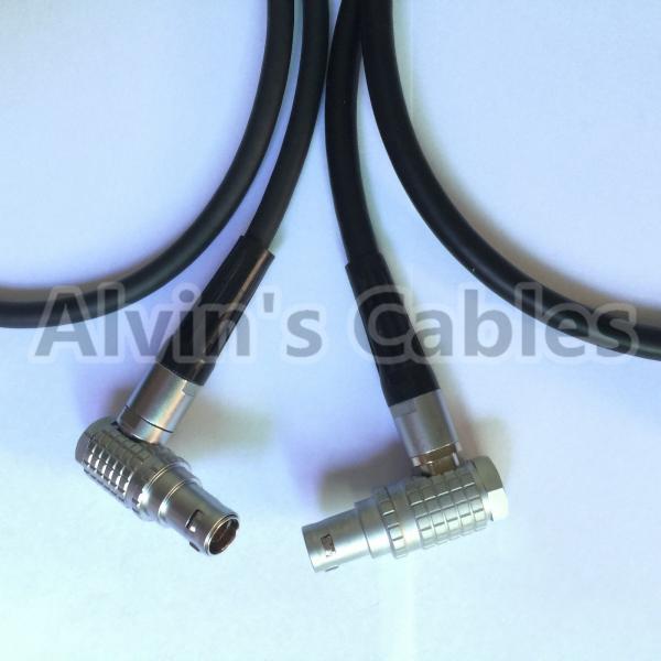 Quality Super Soft 16 Pin Flex Cable Red Epic Power Cable Right Angle To Straight for sale