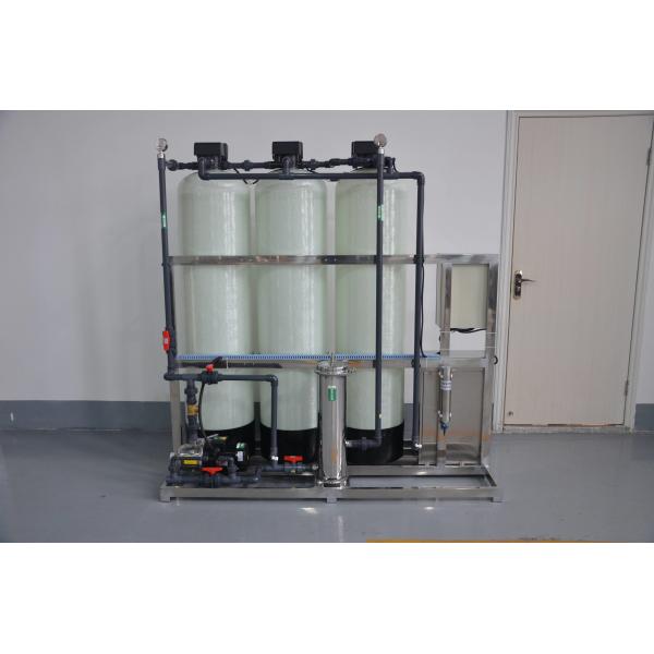Quality 2TPH Water Treatment Softener System Deionization Water PLC Control for sale