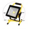 China 2020 Rechargeable IP65 waterproof outdoor Led Flood Lights with high lumen and high quality factory