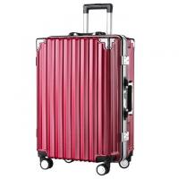 Buy cheap Custom Pc Carry On Baggage Suitcase Boarding Trolley Luggage With Password Lock from wholesalers