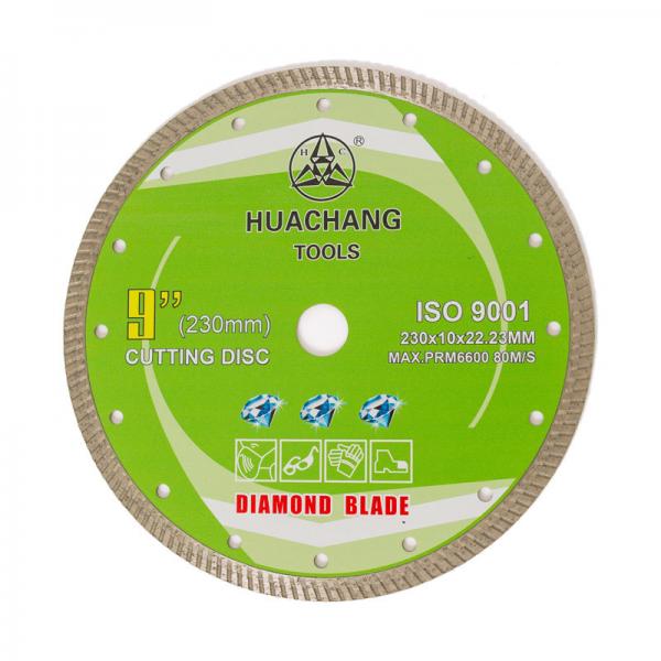 Quality 230x22.2 Thin Turbo Diamond Blade For 9 Inch Angle Grinder 9 Inch Stone Cutting Disc for sale