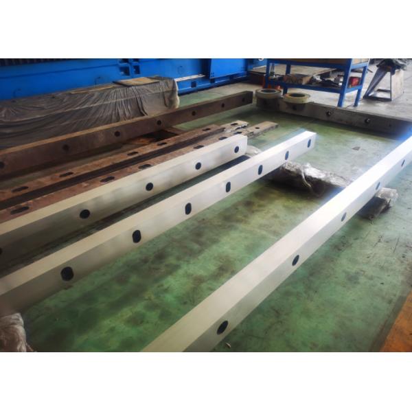Quality H13k Steel Plate Alligator Shear Blades For Metal Sheet Cutting Slitter Lines for sale