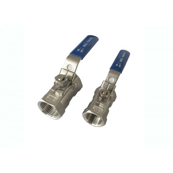 Quality 1PC Reduced Bore Stainless Steel Ball Valve 1/4