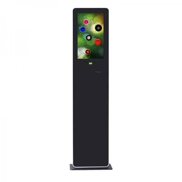 Quality Capatitive Floor Standing Touch Screen Kiosk , Full Hd Stand Alone Digital Signage for sale