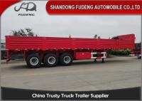 China 60T Transport Dry 3 Axles Cargo 40ft Semi Trailer factory