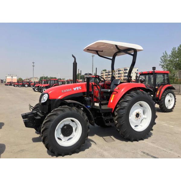 Quality 2300r/Min 90hp Power Steering Cylinder Tractor , YTO X904 Tractor for sale