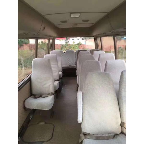 Quality 19 Seats Original Japan Toyota Coaster Bus , Coaster Mini Bus 3RZ Engine for sale