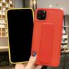 China 2 In 1 Candy Colour Phone Case Shockproof TPU Material Finger Grip Stand factory