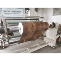 china Oak Wood Design Vinyl Decorative Film Width 1000mm For SPC / WPC Flooring