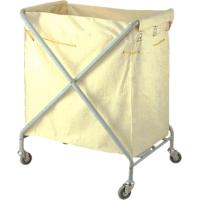 Quality Paint Coating Steel Tube Linen Trolley For Hotel for sale