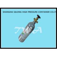China Aluminum Medical Oxygen Cylinder Pressure 2.5L Breathing Oxygen Tank factory