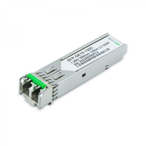 Quality 1550nm 1GB Fiber SFP 120km Cisco Compatible  Duplex LC SMF Transceiver Module for sale