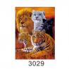 China 30x40cm Size 3D Pictures Of Animals 0.6mm PET Material Durable factory