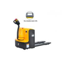 Quality Super Light Electric Walkie Pallet Jack Truck 1800kg With Side Way Battery for sale