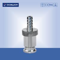 China SS 316L Directly / straight sampling valve Clamped Connection 12.7mm factory