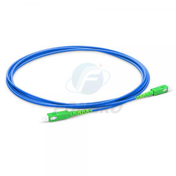 Quality Single Mode Simplex Armored Optical Fiber Cable GJSFJV With PVC Jacket for sale