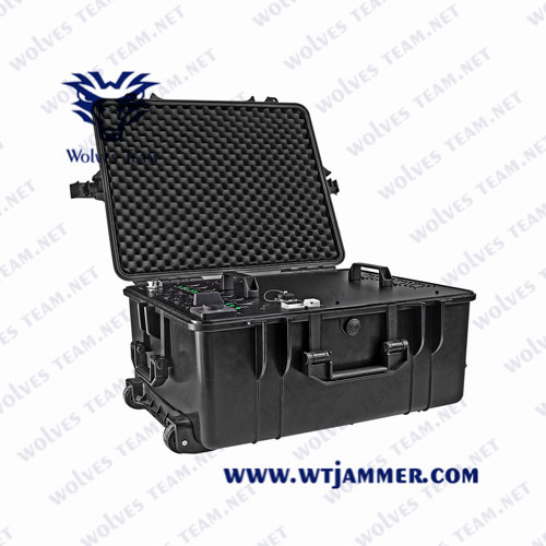 Quality Outdoor IP65 180m 80W Mobile Phone Signal Jammer for sale