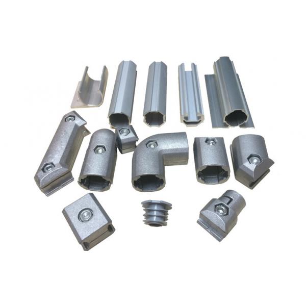 Quality Die Cast Aluminium Alloy Pipe Aluminium Connector With Surface Oxidation Treatment for sale