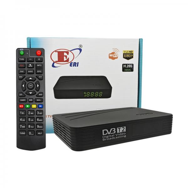 Quality EPG DVB T2 H265 Receiver Decode Mpeg4 H 264 Dvb T2 for sale