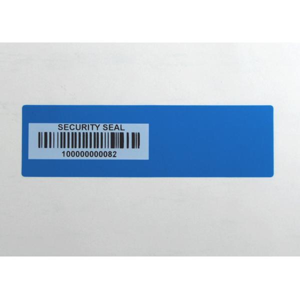 Quality Dark Object Non Residue Security Labels Barcode Easy Read Printing for sale