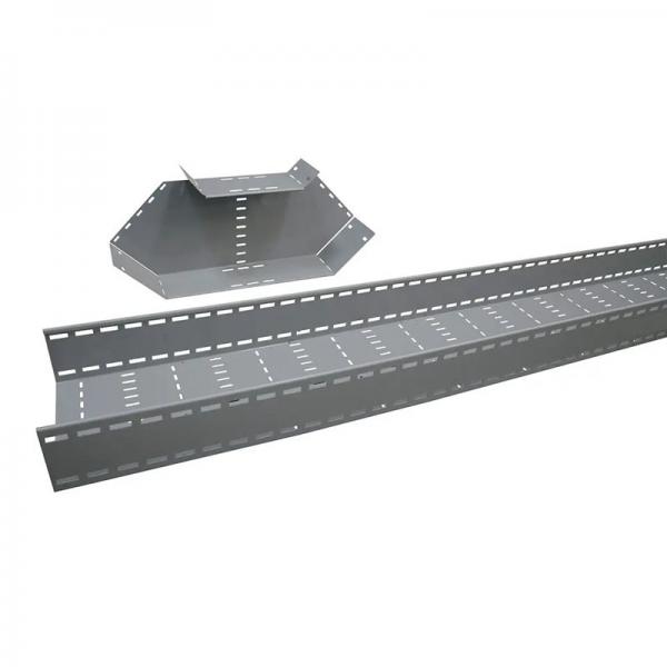 Quality Lightweight Perforated Metal Cable Tray Galvanized Steel Cable Tray Customized for sale