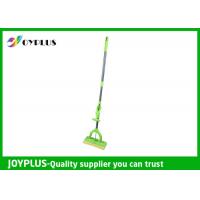 China Fashionable Flat Floor Sponge Mop , Room Cleaning Mop Green Color HP0590B for sale