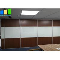 China Soundproof Folding Door Operable Partition Wooden Dividers Acoustic For Malaysia factory