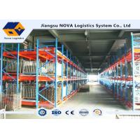 Quality Factory Epoxy Coated Push Back Pallet Racking Heavy Duty First In CE Guarantee for sale