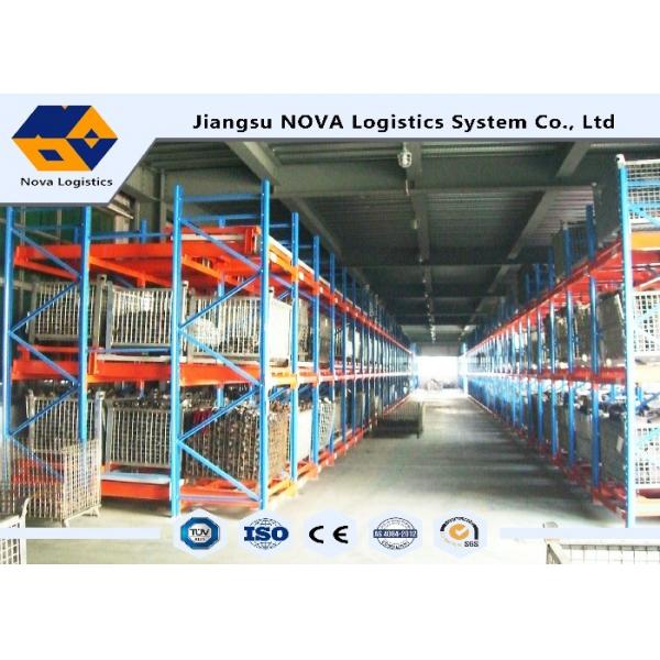 Quality Factory Epoxy Coated Push Back Pallet Racking Heavy Duty First In CE Guarantee for sale