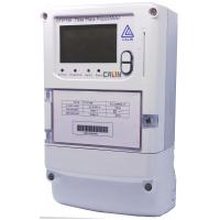 Quality IC Card Operated 3 Phase Electric Meter , Terminal Cover Prepaid Power Meters for sale