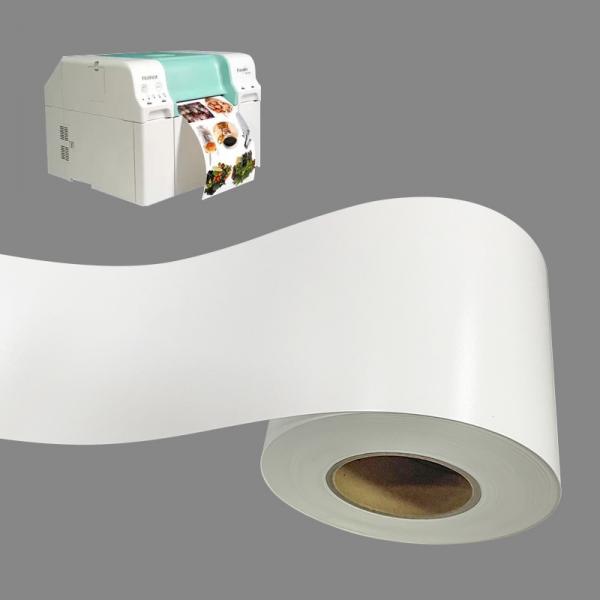 Quality Natural Warm White Satin Minilab Photo Paper 6 '' Vivid Printing Color for sale