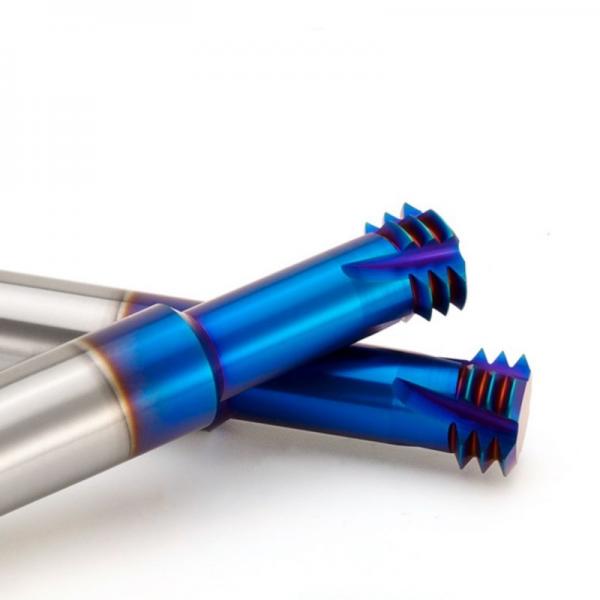 Quality HRC68 Degree Threading End Mill Cutter Metric ISO Three Teeth For CNC Machining for sale