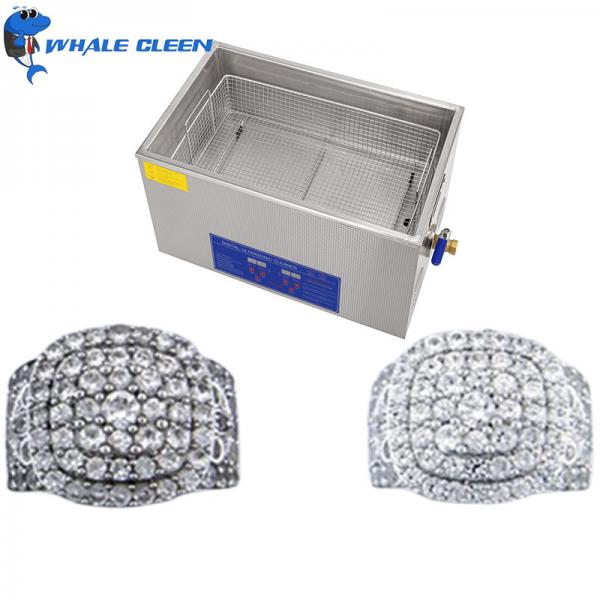 Quality 28kHz Ultrasonic Jewelry Cleaning Machine 30L Environmentally Friendly for sale