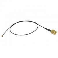 China 1.13mm  IPEX To SMA  Router Modified RF Coaxial Cable Gold Plated factory