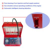 China High Pressure Fuel Injector Tester And Cleaner / Petrol Injector Cleaner Machine factory