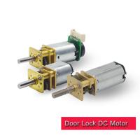 China 12mm Door Lock Motor Metal Spur Gearbox N10 N20 N30 Dc Motor With Encoder factory
