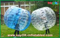 China Large Inflatable Bubble Ball , 1.5m Sport Games Inflatable Bumper Ball factory