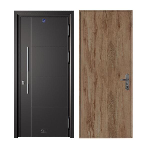 Quality Customized Stainless Steel Soundproof Villa Front Security Door for sale