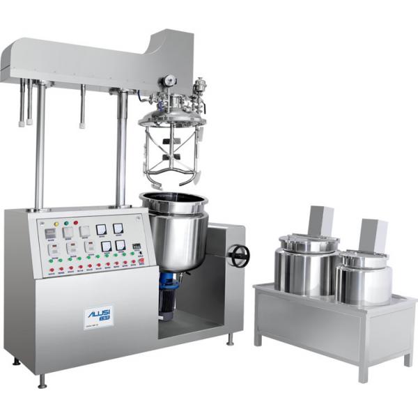 Quality Cream Vacuum Emulsifying Mixer Machine With Heating Function homogenizer machine for sale