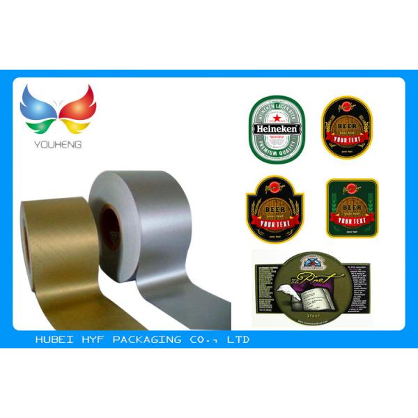 Quality Anti Corrosion Vacuum Metallized Paper Wine Packaging Laminated Paper Wine Beer for sale