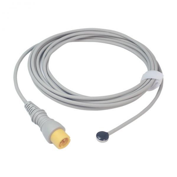 Quality 3pin Reusable Skin Temperature Probe Compatible For Zoncare PM-7000D for sale