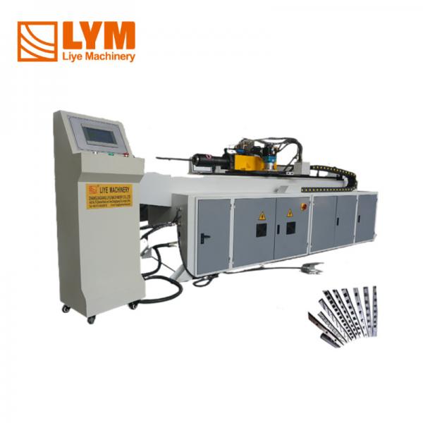 Quality Hyraulic Pipe Hole Punching Machine Servo Motor Feeding Rotaion For Steel Pipe for sale