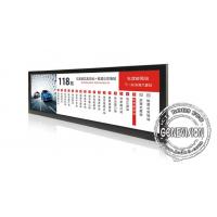 China TFT Type Stretch Monitor Display 28 Inch Cut Special Size For Bus Advertising Player factory